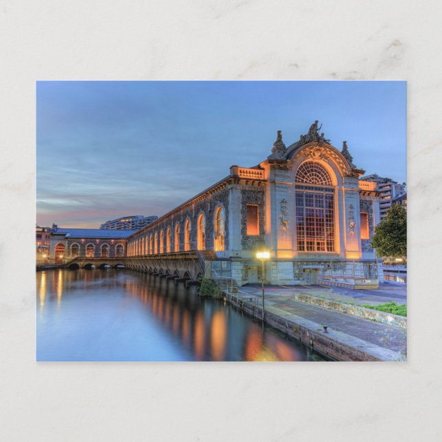 Batiment des Forces-Motrices, Genf, Schweiz Postkarte (Vorderseite)