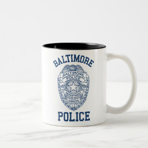 Batimore Polizei Maryland Zweifarbige Tasse