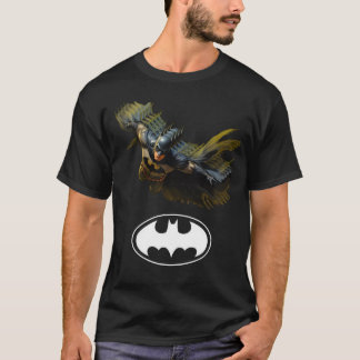 BATMAN 1X003 WEIßES LOGO T-Shirt