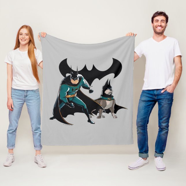 Batman & Ace Fleecedecke (Beispiel)