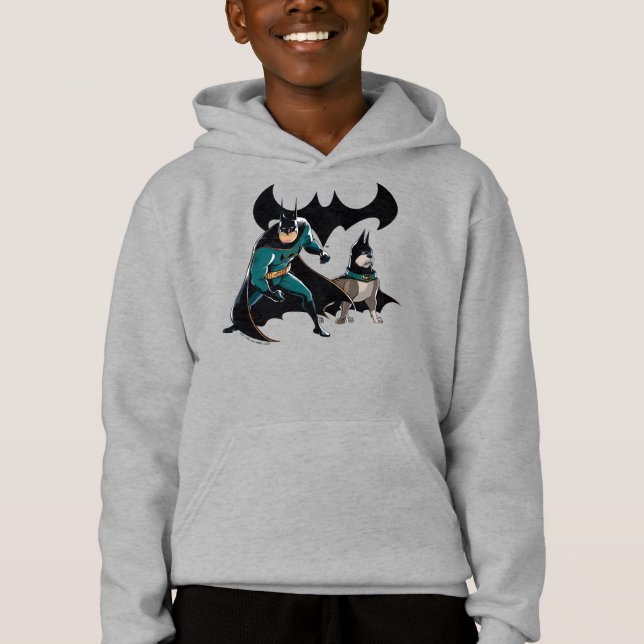 Batman & Ace Hoodie (Vorderseite)