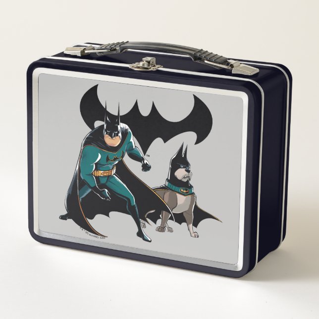 Batman & Ace Metall Brotdose (Vorderseite)