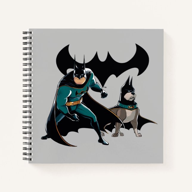 Batman & Ace Notizbuch (Vorderseite)