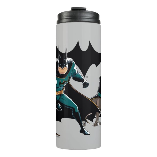 Batman & Ace Thermosbecher (Vorderseite)