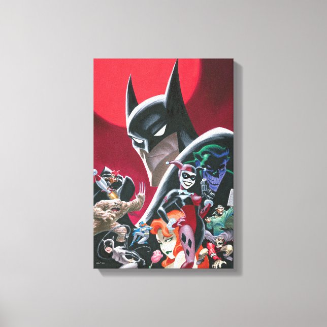 Batman Adventures Gefährliche Damen & Dämonen Leinwanddruck (Vorderseite)