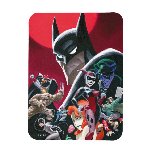 Batman Adventures Gefährliche Damen & Dämonen Magnet (Vertikal)