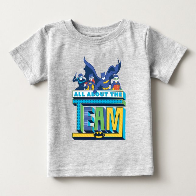 Batman | Alles über das Team Baby T-shirt (Vorderseite)