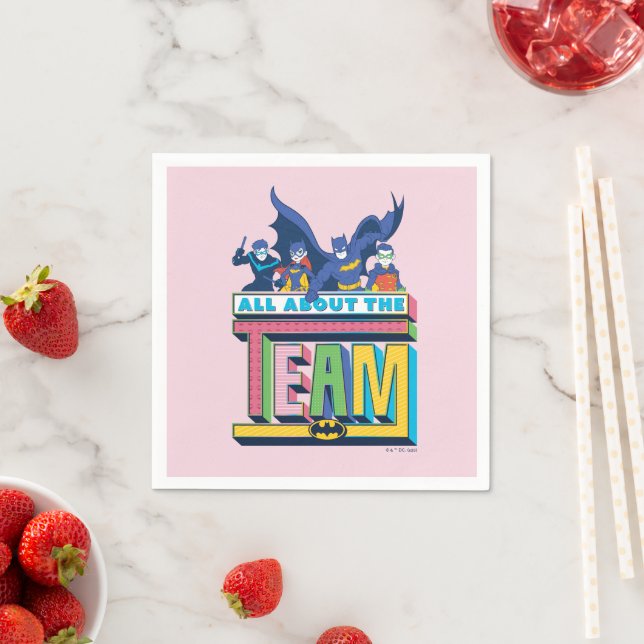 Batman | Alles über das Team Serviette (Beispiel)