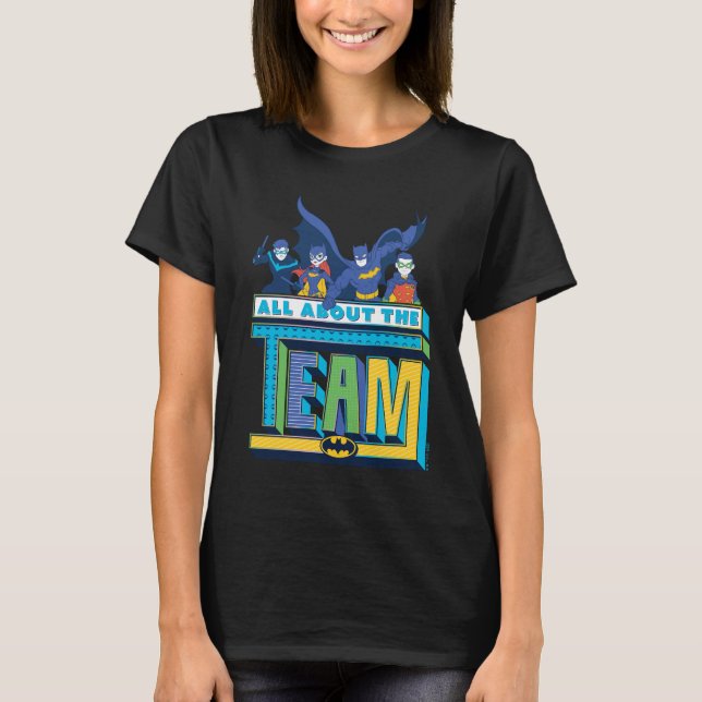 Batman | Alles über das Team T-Shirt (Vorderseite)