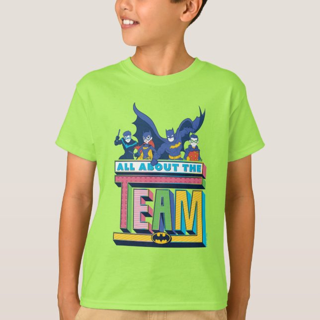 Batman | Alles über das Team T-Shirt (Vorderseite)