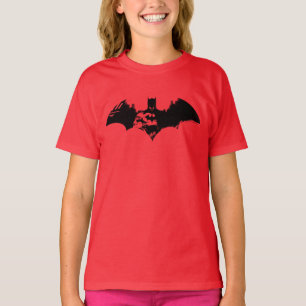 Batman and Gotham Silhouette Bat Logo T-Shirt