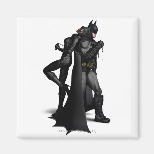 Batman Arkham City   Batman und Catwoman Magnet