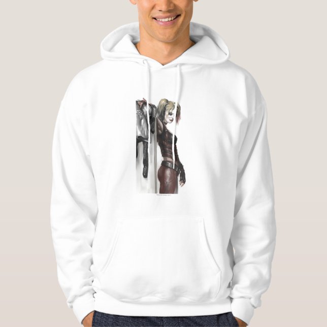 Batman Arkham City | Harley Quinn Illustration Hoodie (Vorderseite)