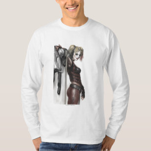 Batman Arkham City   Harley Quinn Illustration T-Shirt