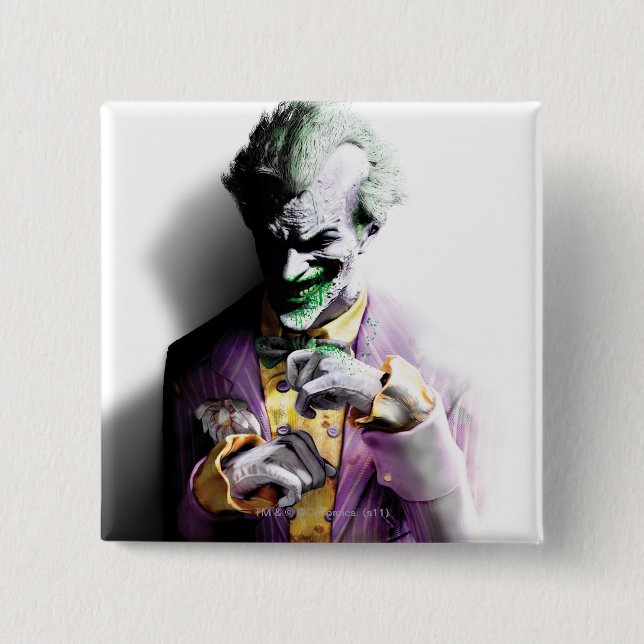 Batman Arkham City | JOKER Button (Vorderseite)