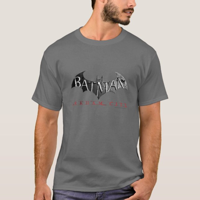 Batman Arkham City Logo T-Shirt (Vorderseite)