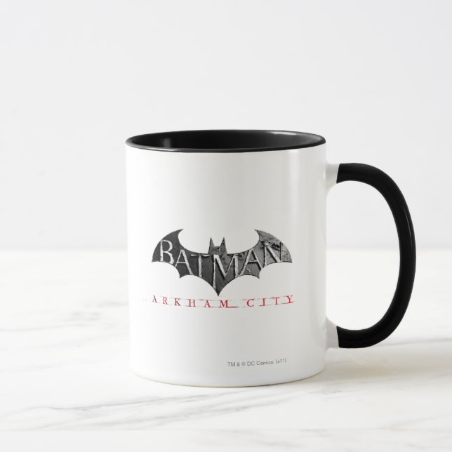 Batman Arkham City Logo Tasse (Rechts)