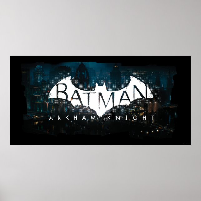 Batman Arkham Knight Gotham Logo Poster (Vorne)