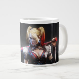 Batman Arkham Knight   Harley Quinn mit Bat Jumbo-Tasse