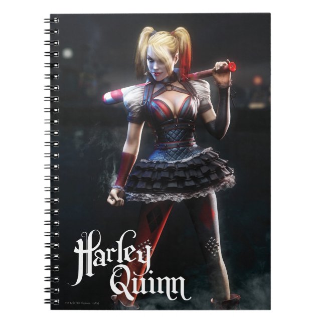 Batman Arkham Knight | Harley Quinn mit Bat Notizblock (Vorderseite)