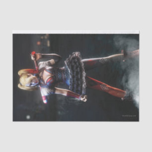 Batman Arkham Knight Harley Quinn mit Bat Seidenpapier