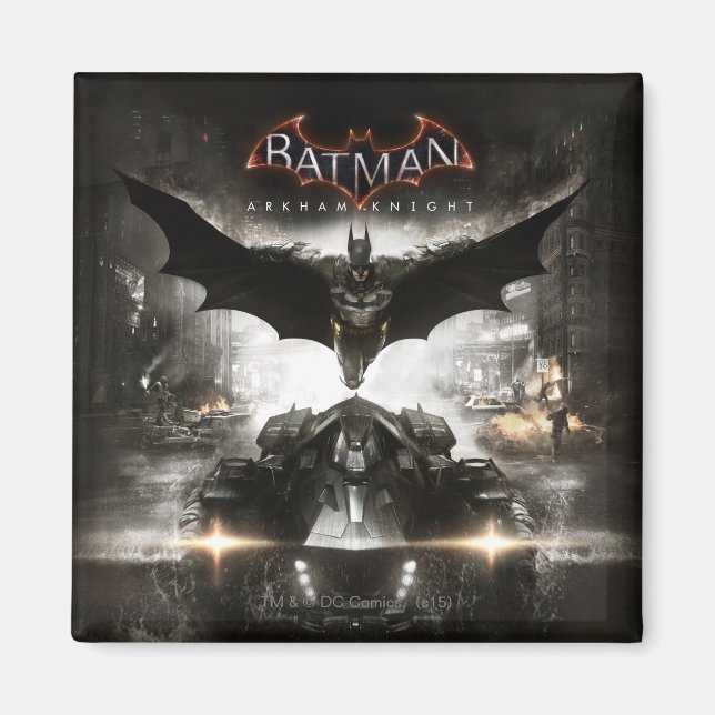 Batman Arkham Knight Key Art Magnet (Vorne)
