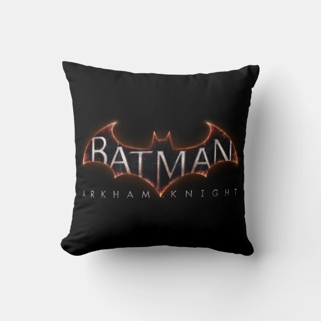 Batman Arkham Knight Logo Kissen (Vorderseite)