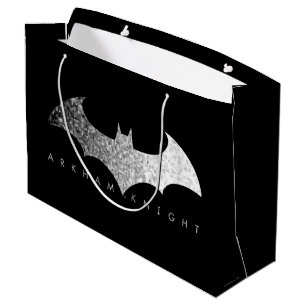 Batman Arkham Knight Pixel Logo Große Geschenktüte