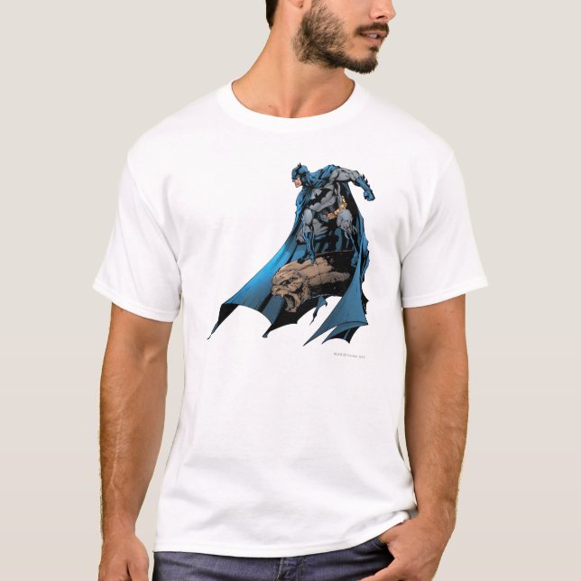 Batman auf Gargoyle T-Shirt (Vorderseite)