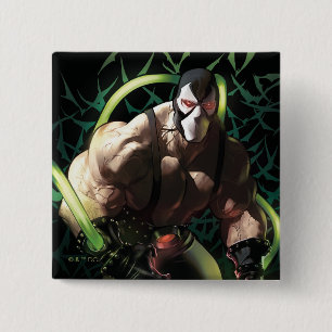 Batman Bane Bat Schwarm Illustration Button