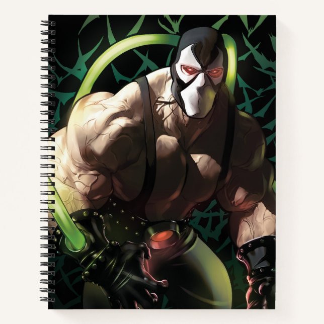 Batman Bane Bat Schwarm Illustration Notizbuch (Vorderseite)