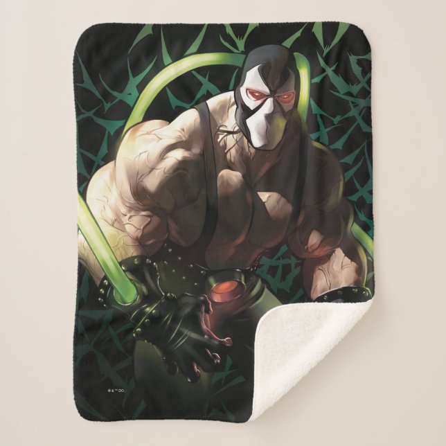 Batman Bane Bat Schwarm Illustration Sherpadecke (Vorderseite)