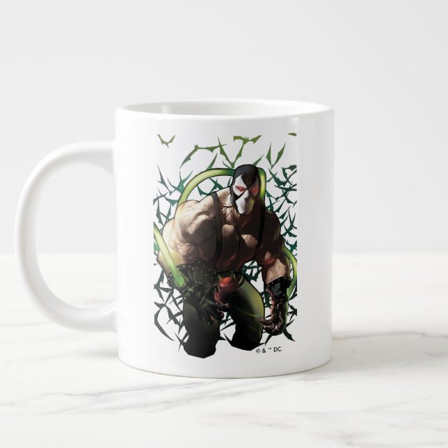 Batman Bane Bat Swarm Illustration Jumbo-Tasse (Links)