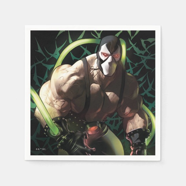 Batman Bane Bat Swarm Illustration Serviette (Vorderseite)