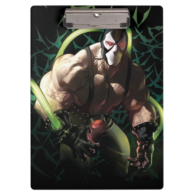Batman Bane Fledermausschwarm-Illustration Klemmbrett (Vorderseite)
