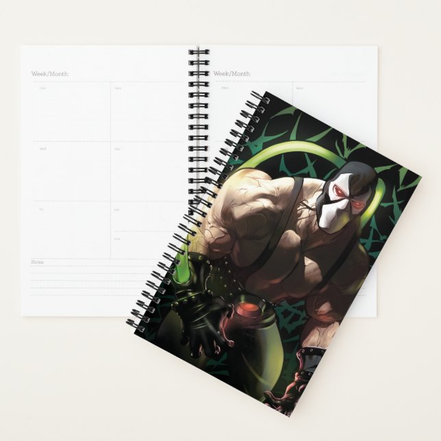 Batman Bane Fledermausschwarm-Illustration Planer (Anzeige)