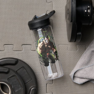 Batman Bane Fledermausschwarm-Illustration Trinkflasche