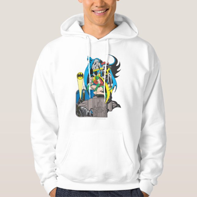 Batman/Batgirl/Robin Hoodie (Vorderseite)