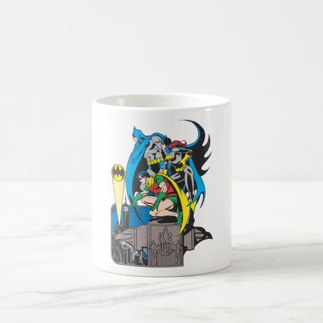 Batman/Batgirl/Robin Kaffeetasse (Mittel)