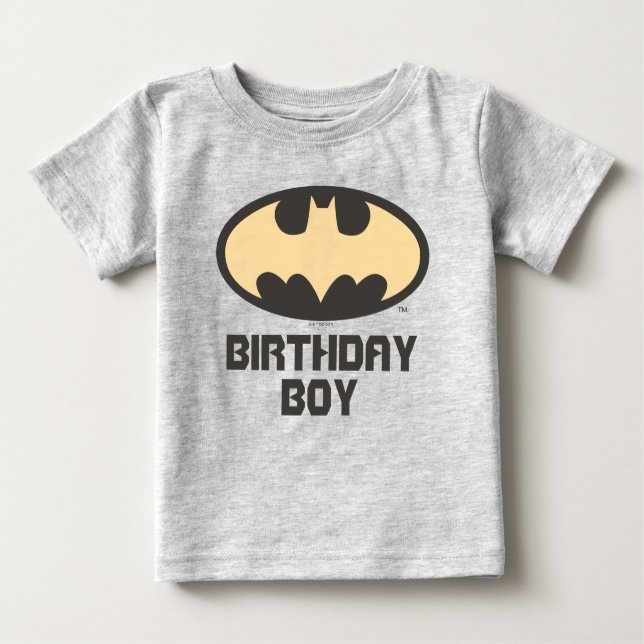 Batman | Birthday Boy Baby T - Shirt (Vorderseite)