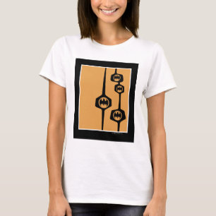 Batman Black Orange Rahmen T-Shirt