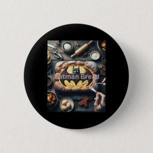 Batman Brot Sticker Button