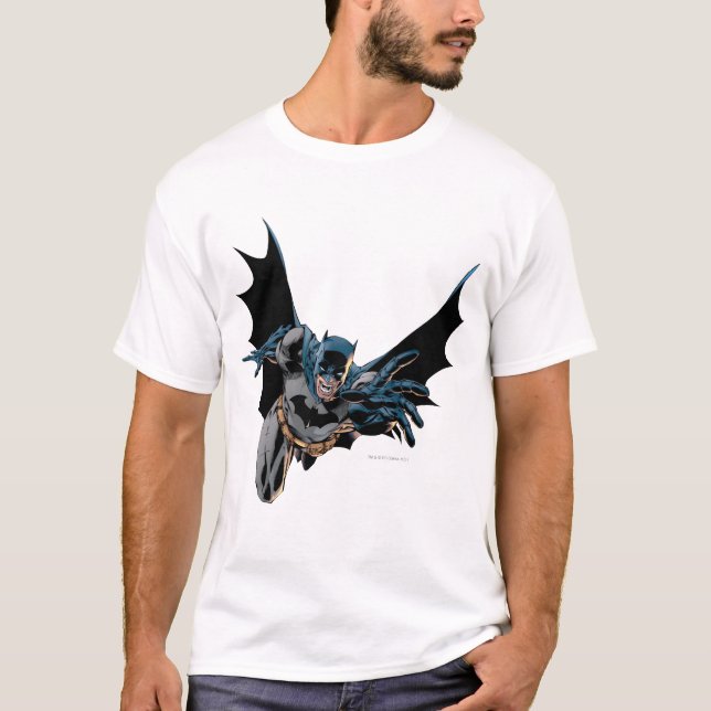 Batman brüllt und lungert T-Shirt (Vorderseite)