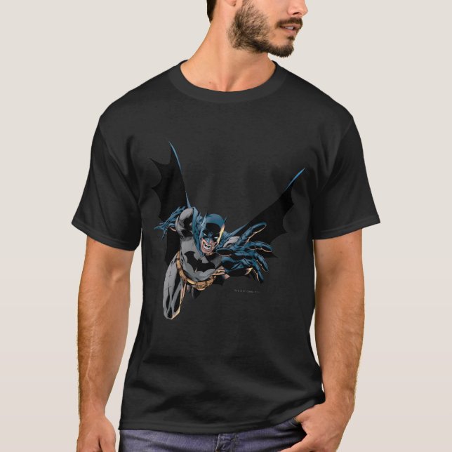 Batman brüllt und lungert T-Shirt (Vorderseite)