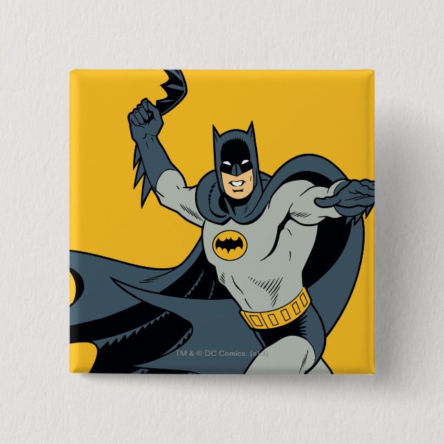Batman Bumerang Button (Vorderseite)