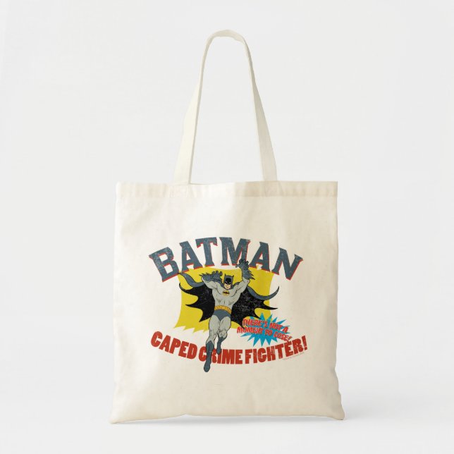 Batman Caped Crime Fighter Tragetasche (Vorne)