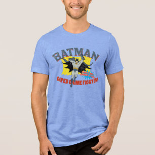 Batman Caped Crime Fighter Tri-Blend Shirt