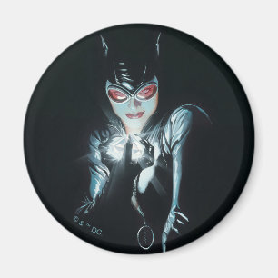 Batman Catwoman Faces of Evil Cover-Illustration Magnet