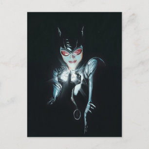 Batman Catwoman Faces of Evil Cover Illustration Postkarte