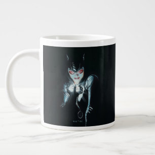 Batman Catwoman Gesichter des Bösen Cover-Illustra Jumbo-Tasse